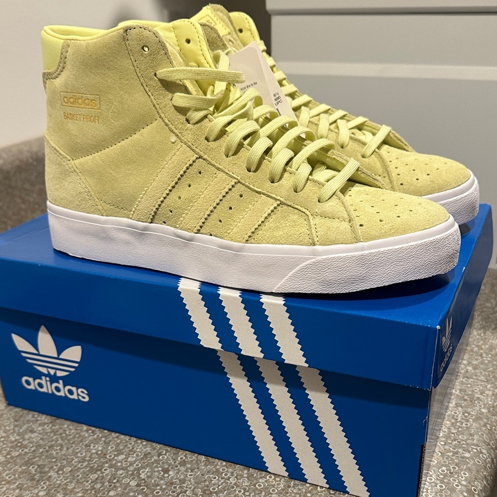 Adidas Lemon High-Top Sneakers